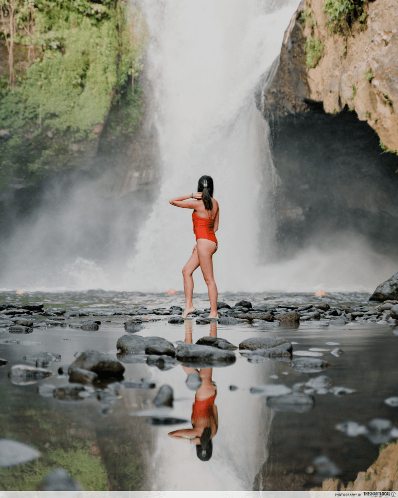 tengenungan waterfall tourist photo spot