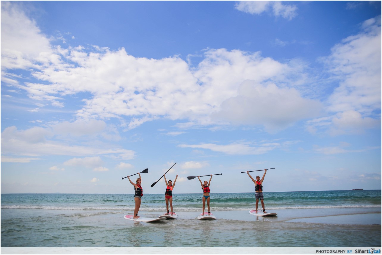 Bintan Resorts - paddle boarding