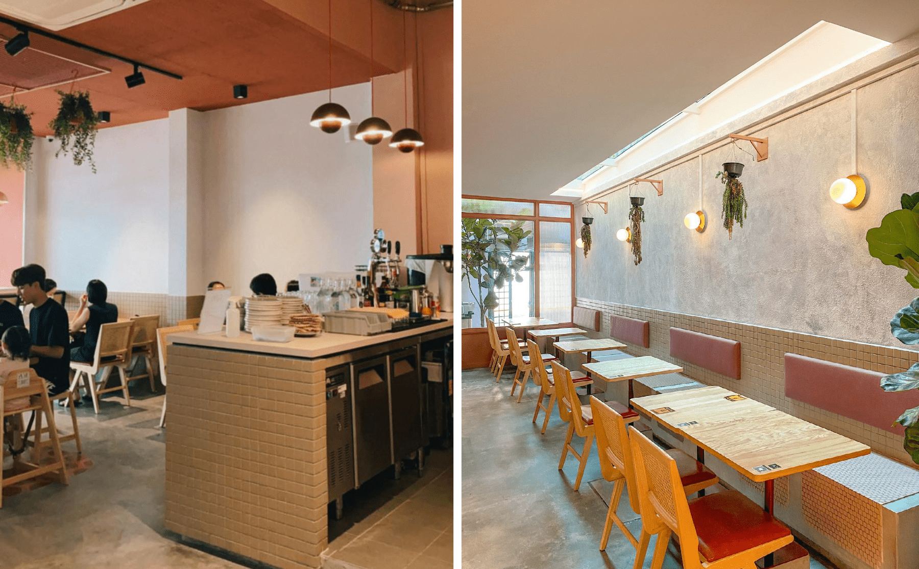 colour-themed cafes - prairie by craftsmen interior