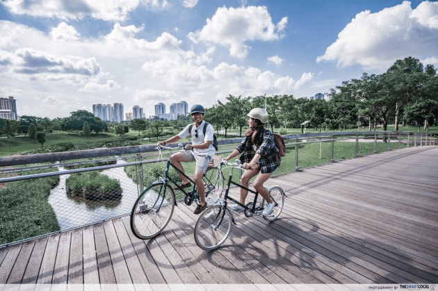 cycling routes - bishan ang mo kio park