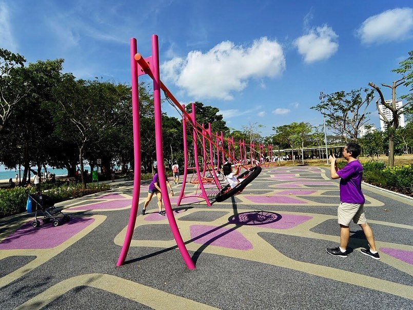 marine cover outdoor playground swings