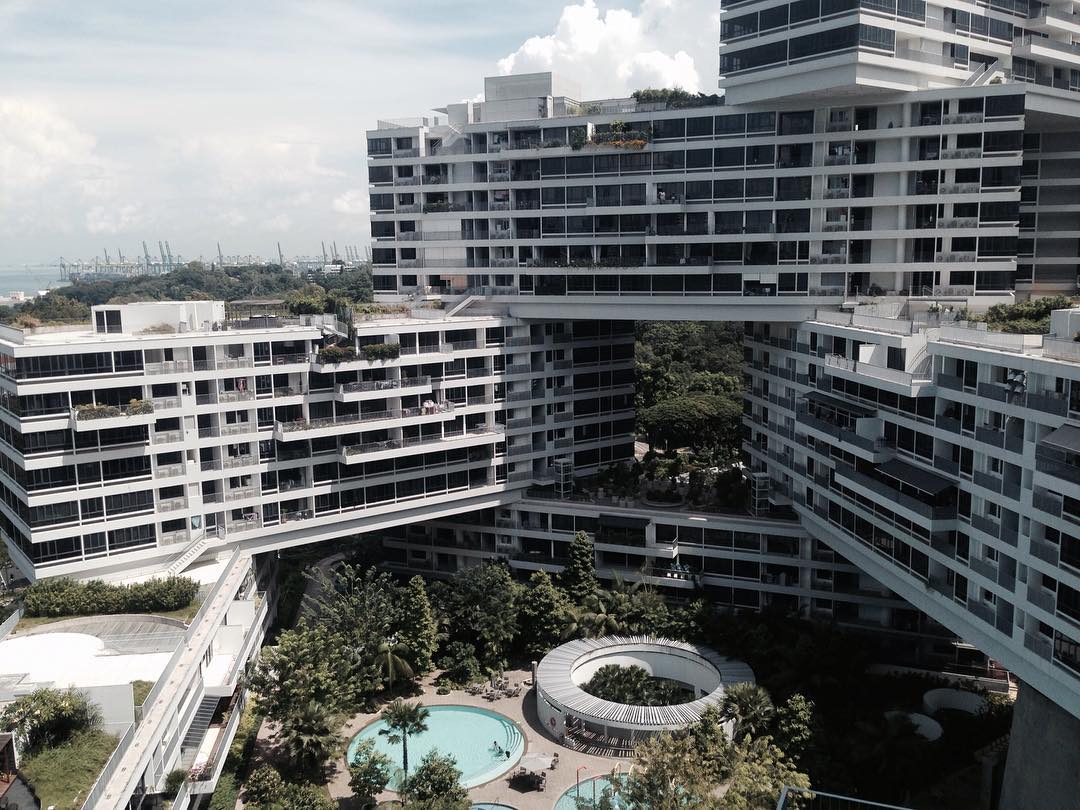 feng shui places in singapore - the interlace condo