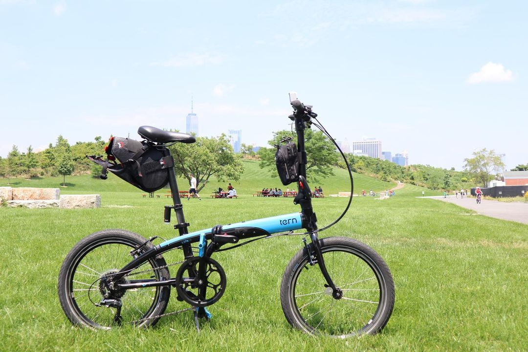 Foldable bicycles - Tern Link D8 Blue