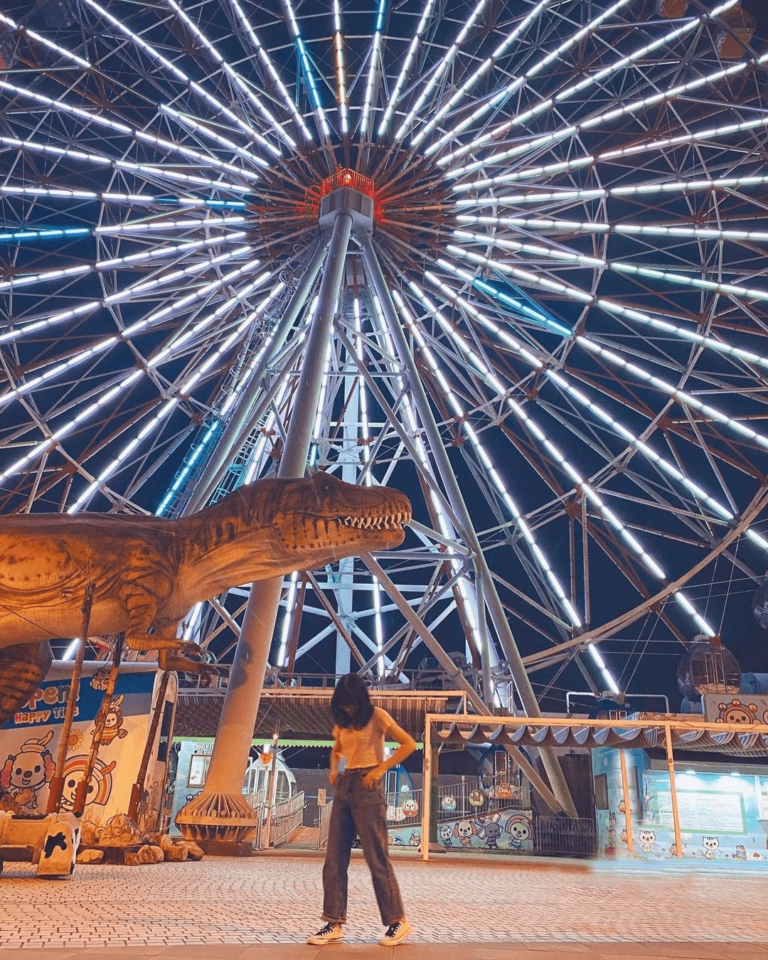 16 Best Things To Do In Kaohsiung Taiwan   Kaohsiung Dinosaur Theme Rooftop Park Dream Mall 768x960 