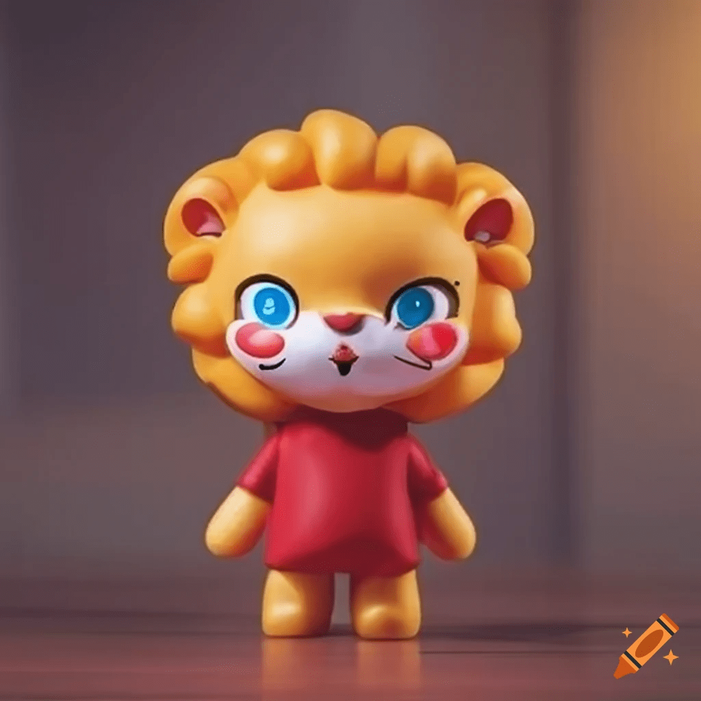 pop mart - singa the cutesy lion