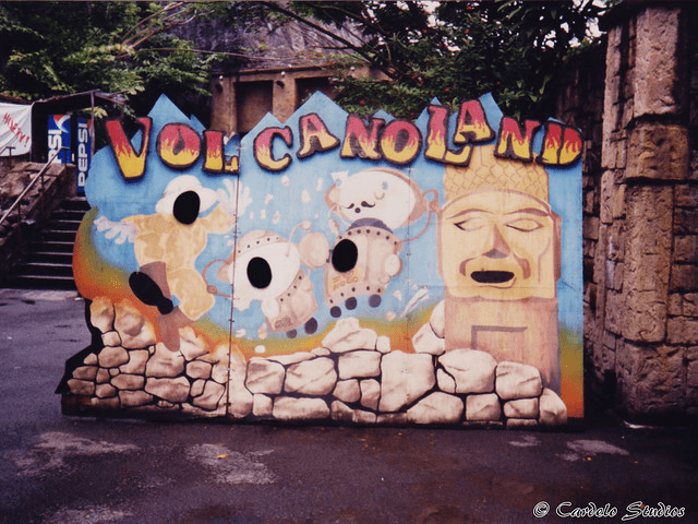 volcanoland picture wall