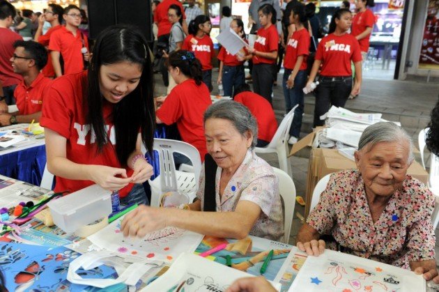 volunteering in sg-YMCA