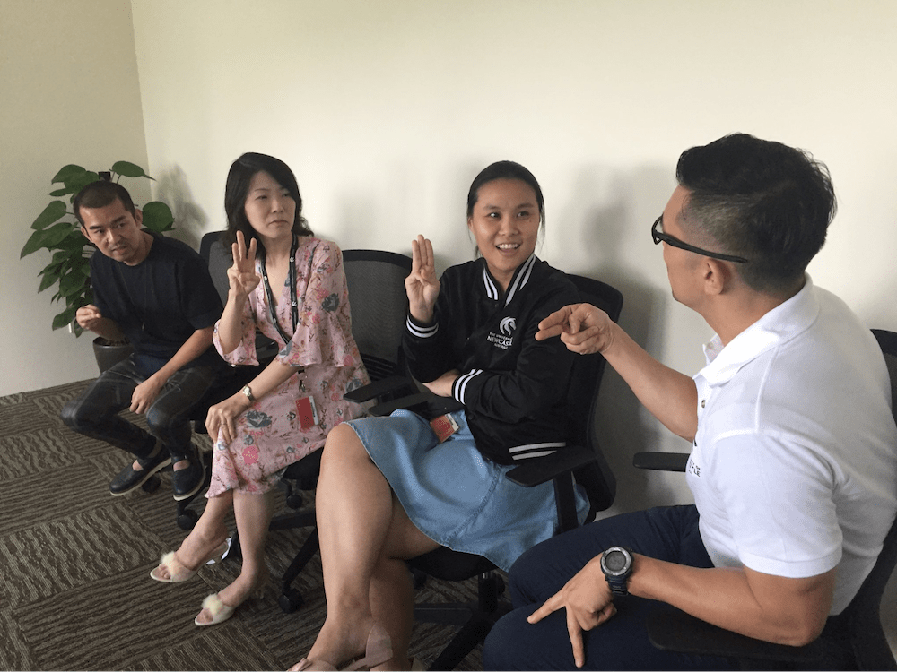 volunteering in sg-singapore association for the deaf