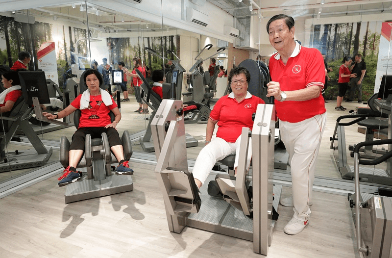 ActiveSG Gyms - Ang Mo Kio CC Elderly-Friendly Equipment