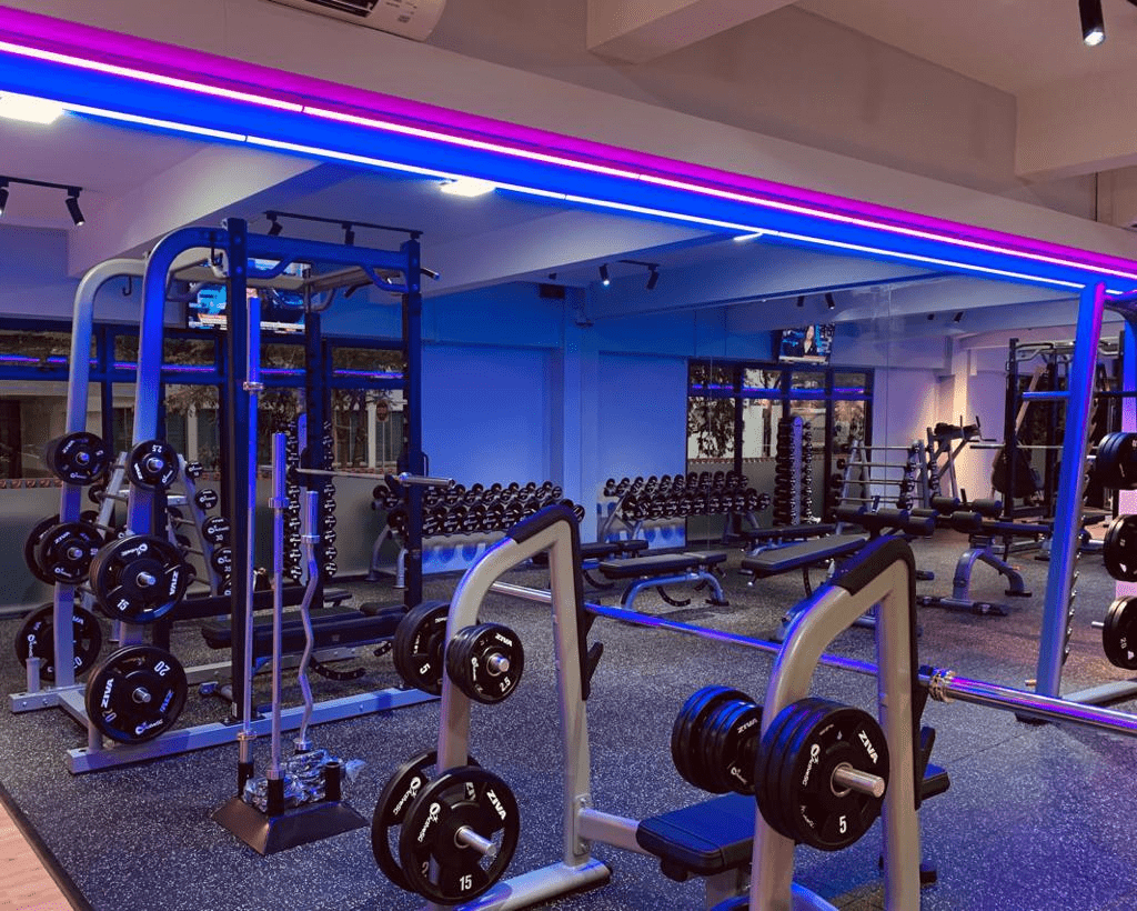 Gym With LED Lights Sengkang