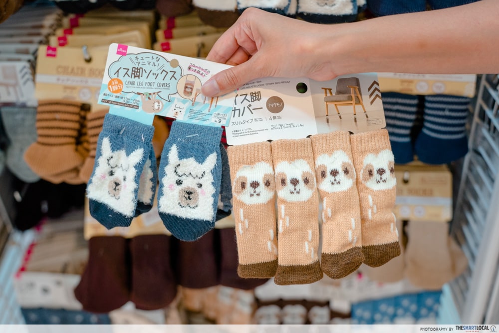 Daiso Singapore Best things To Buy - chair socks