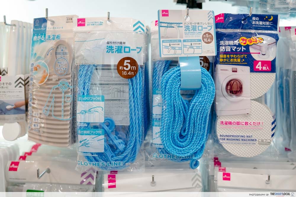 Daiso Singapore Best things To Buy - laundry line