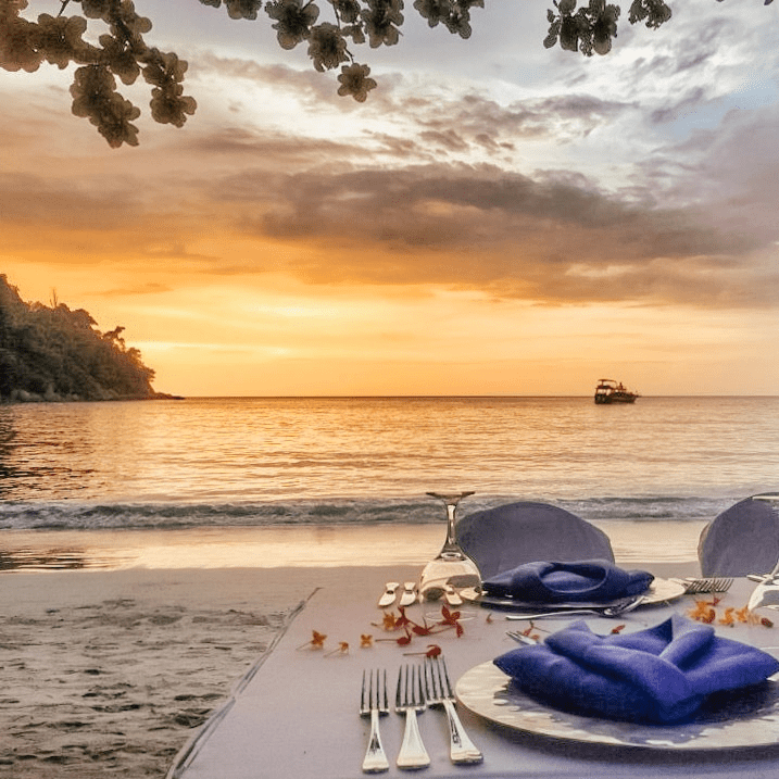 Pangkor Laut Resort - Private Beach Dining
