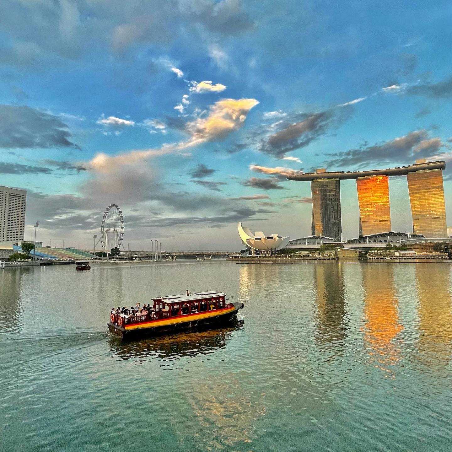 Sunrise & sunset spots in Singapore - Marina Bay