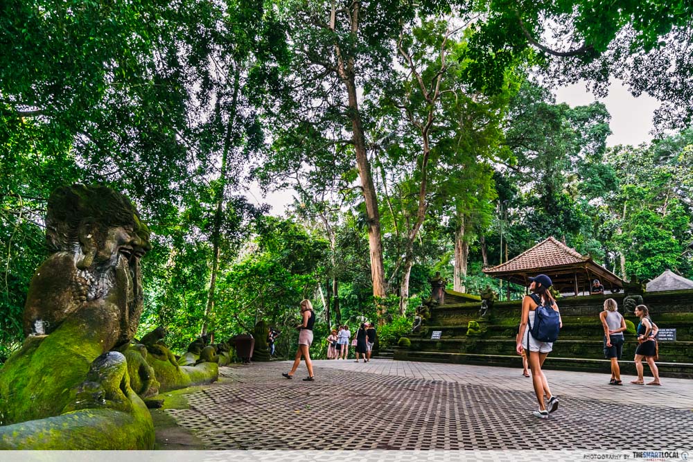 Ubud monkey forest - grounds