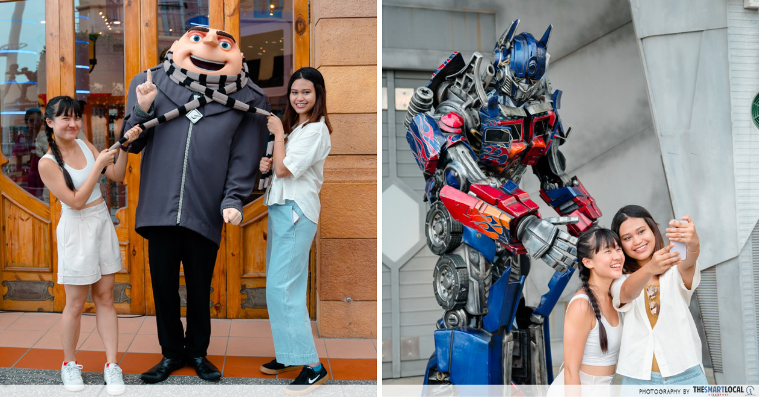 Universal Studios Singapore - Meet and Greet Characters
