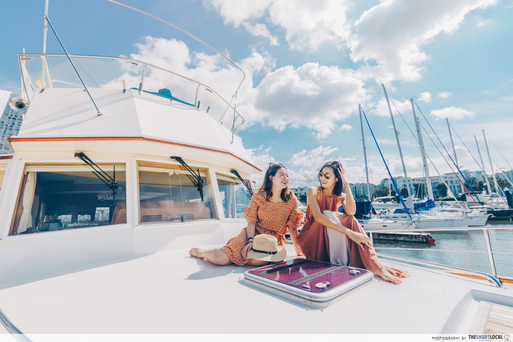 Yacht rentals in Singapore