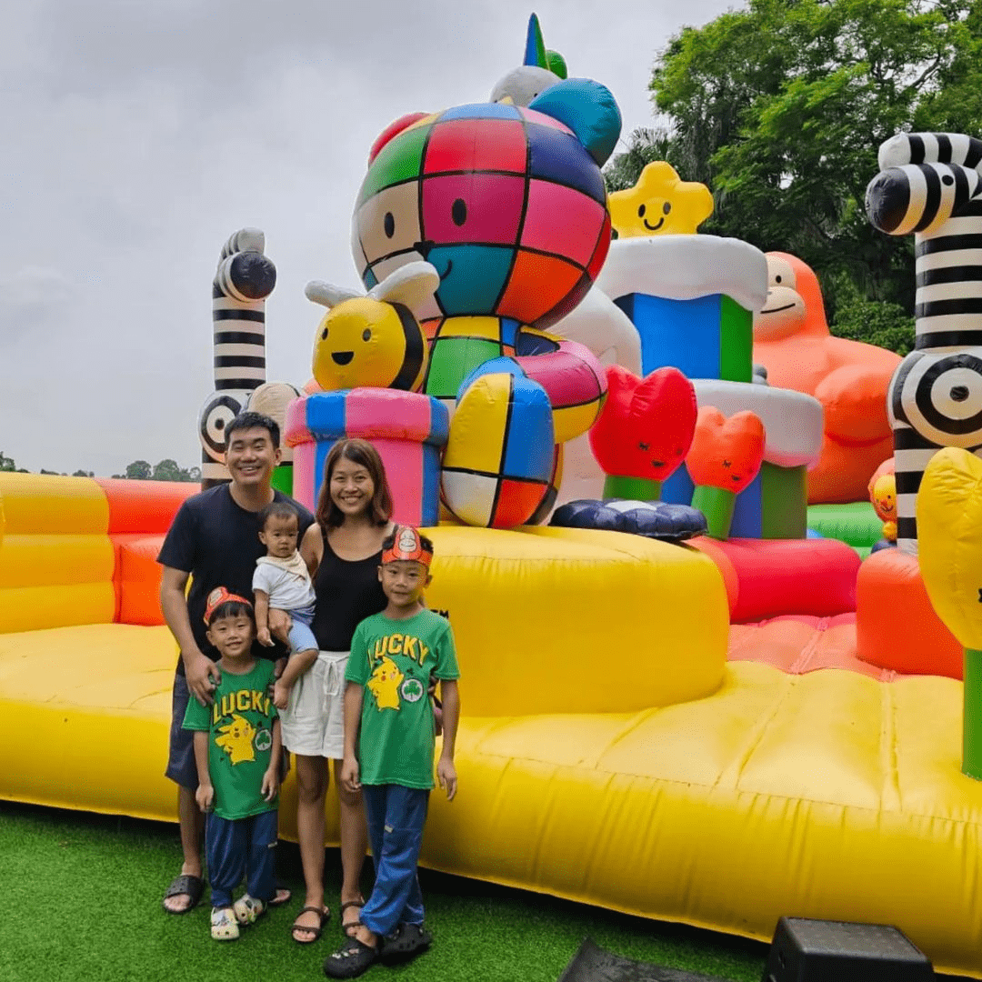 zoobilee inflatable playground