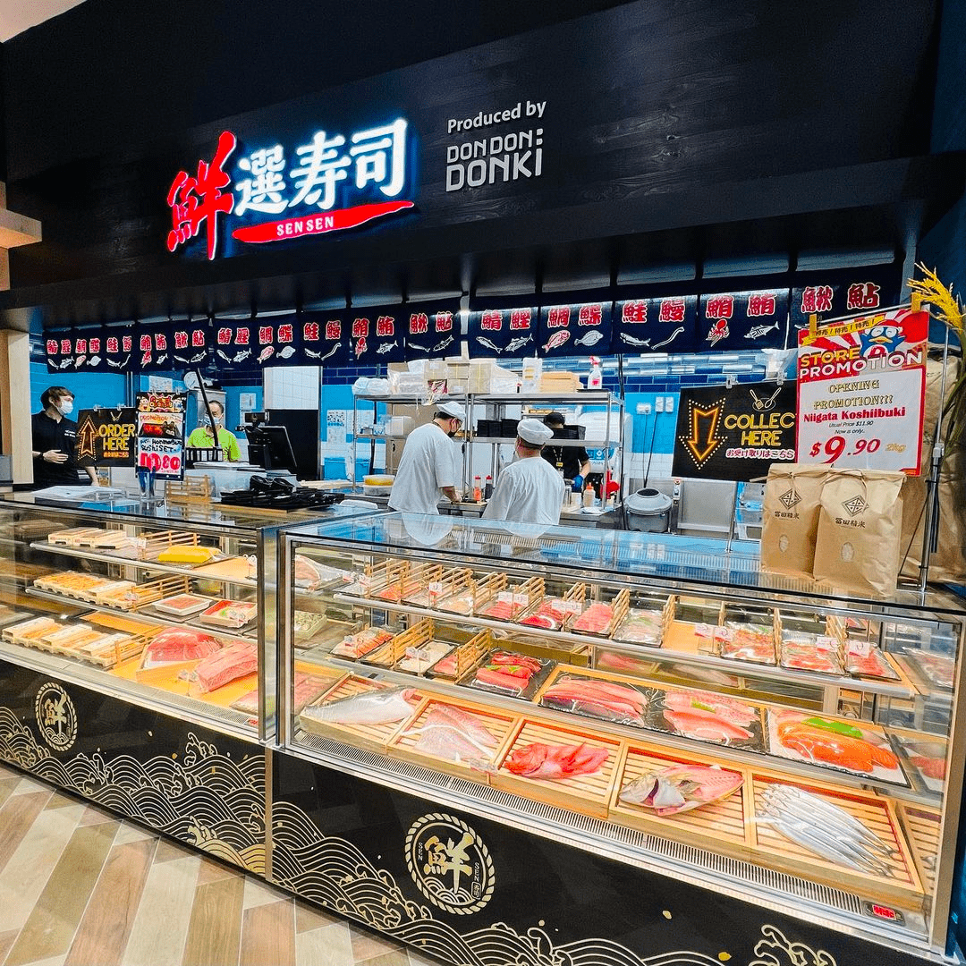 don don donki outlets - jurong point sashimi