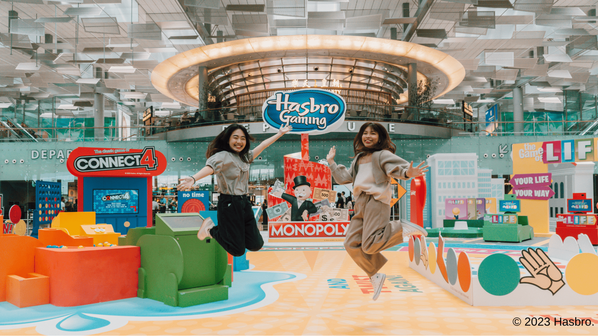 family-friendly june holidays - hasbro themed pop up at changi airport