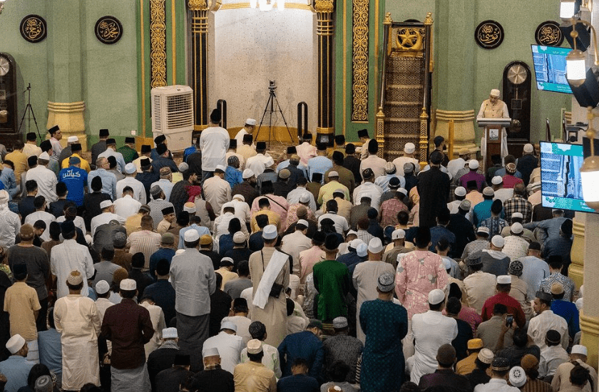 morning prayers on hari raya haji
