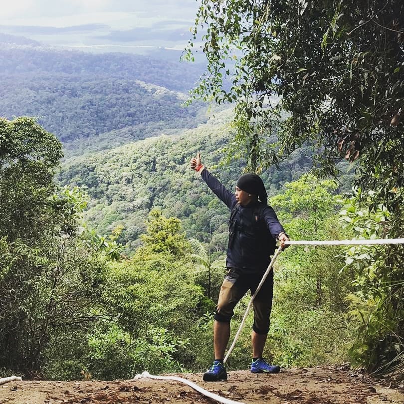 hiking in malaysia - mount ophir