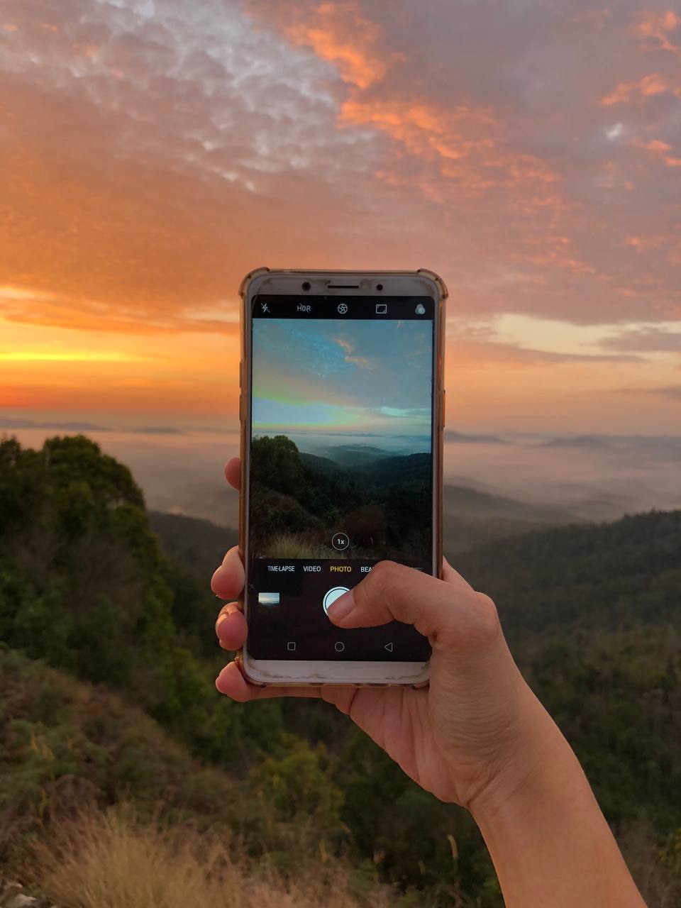 hiking in malaysia - senaling sunrise