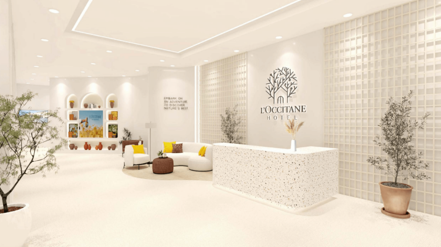 L’Occitane Has A Free “Hotel” Pop-Up At Raffles City [2023]