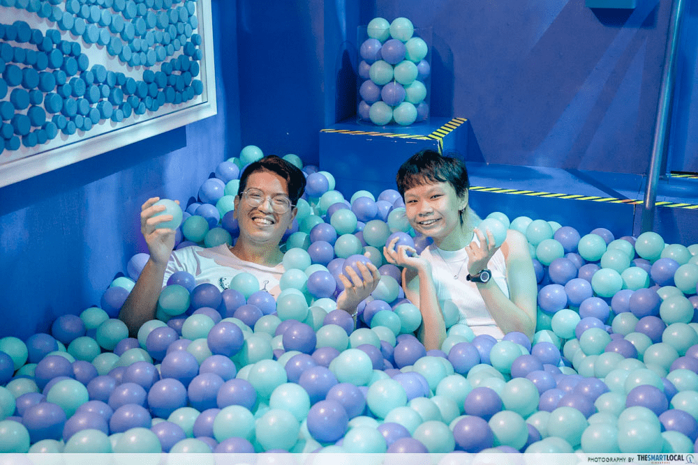 science centre escape rooms - museum of mankind ball pit