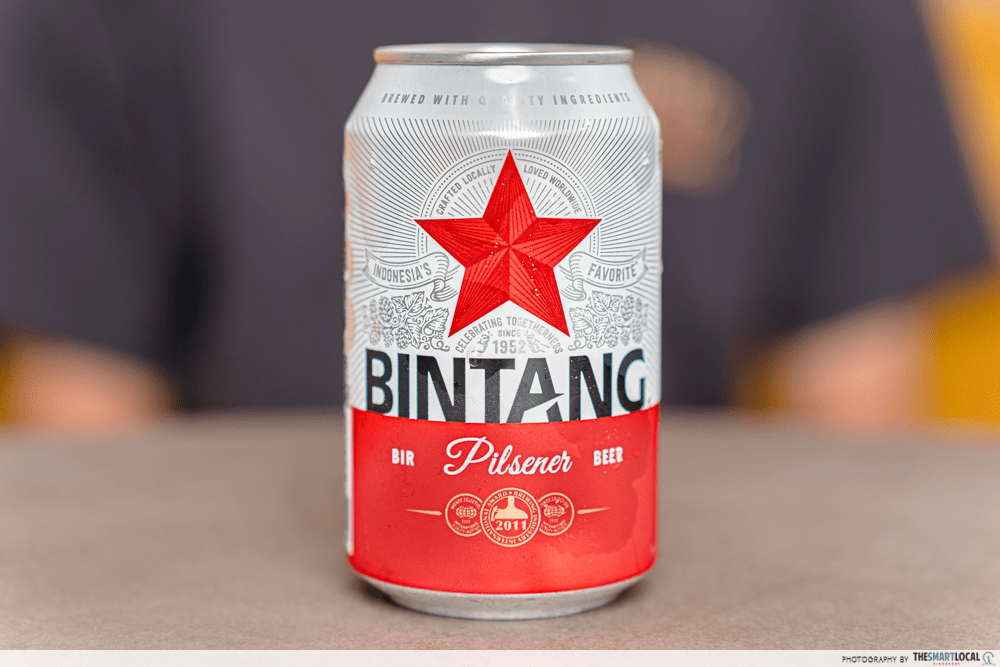 southeast asian beer - bintang can