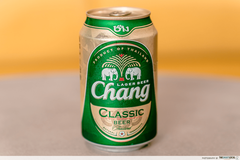 southeast asian beer - chang can