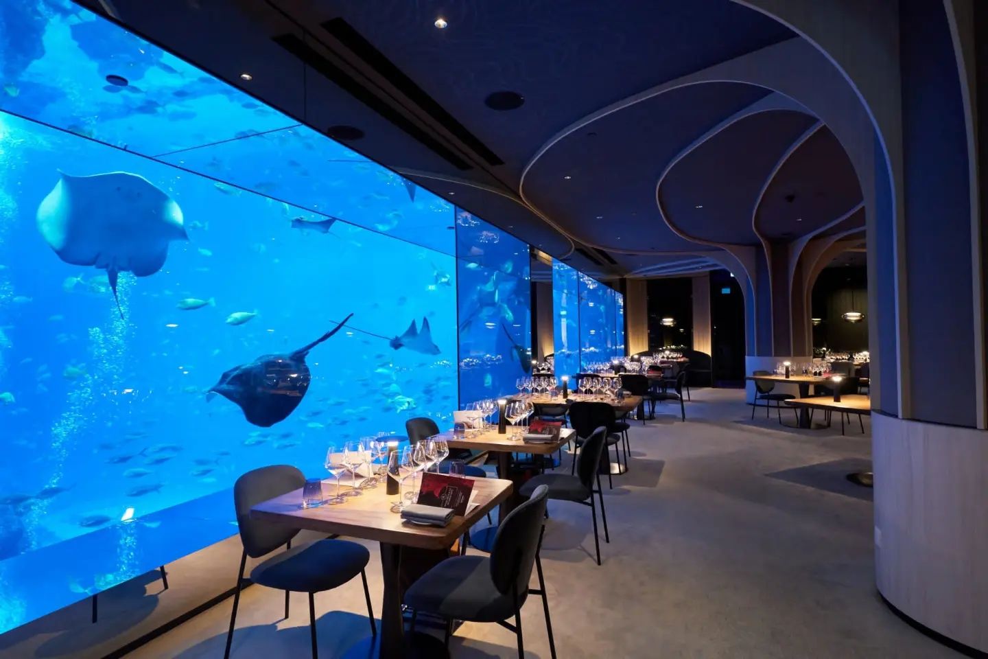 unique restaurant singapore - ocean restaurant