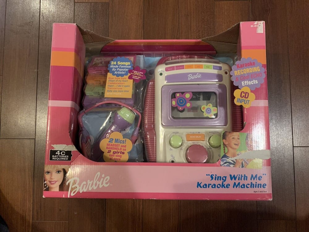 Barbie karaoke set