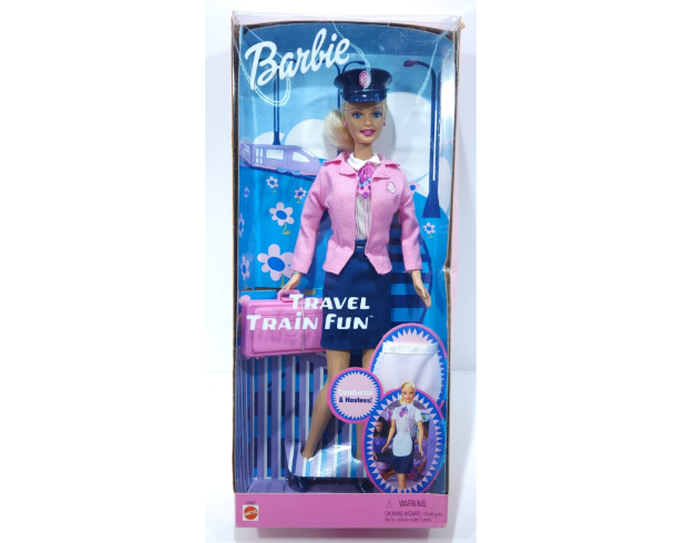 Barbie Travel Train doll