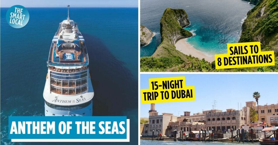  Anthem Of The Seas Cruise Will Be Sailing From SG Starting 2024 