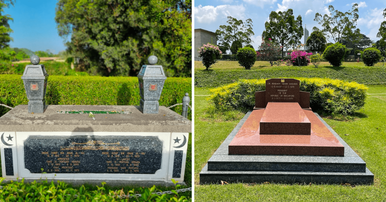 Kranji War Memorial - Presidents Grave