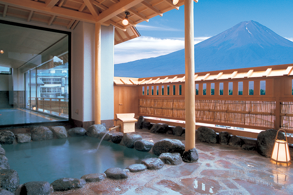 Mount Fuji ryokans - fuji kawaguchiko onsen hotel