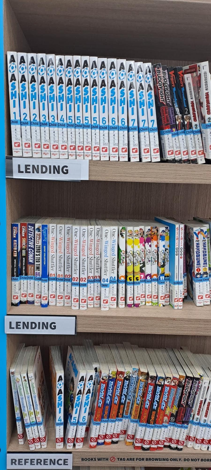 NLB Manga Library - Reference books