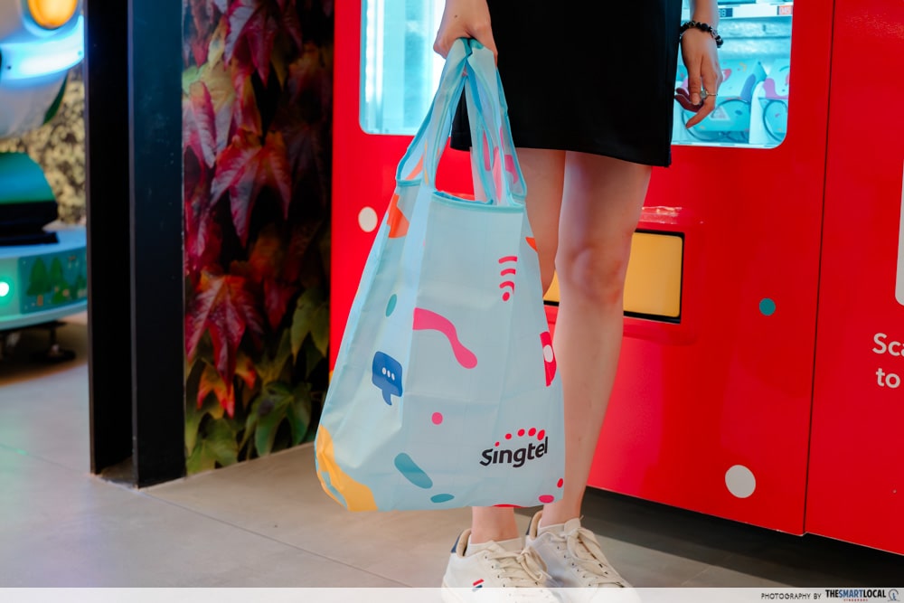 Singtel Online Shop - Recycled Bag