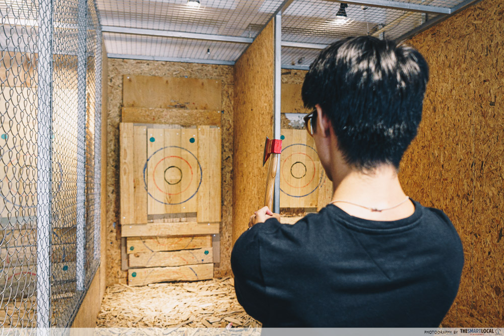 The Grandstand Turf Club Road - Axe Throwing