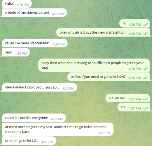 We Break Down Which The Best Cinema Seats Are For Singaporeans