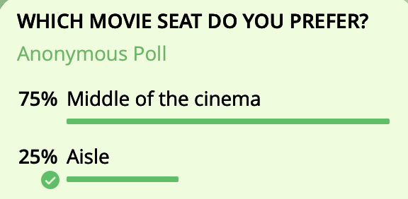 best cinema seats singapore - poll