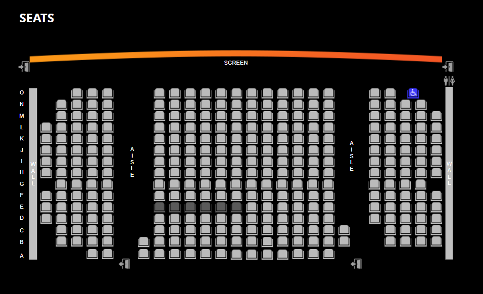 best cinema seats singapore - shaw lido - hall 4