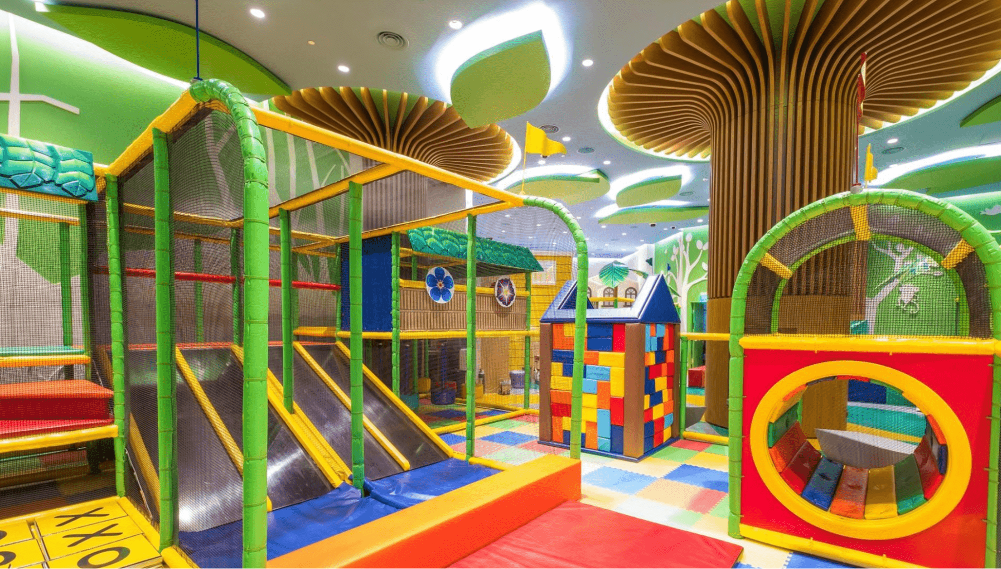 Hotels with Kids Clubs - okada manila indoor playground zones