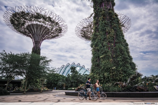 gardens by the bay cycling