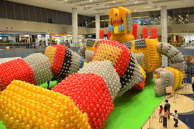 largest 3D balloon sculpture 