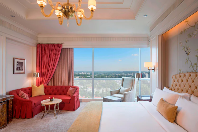 hotels with cool amenities - st. regis singapore babysitting
