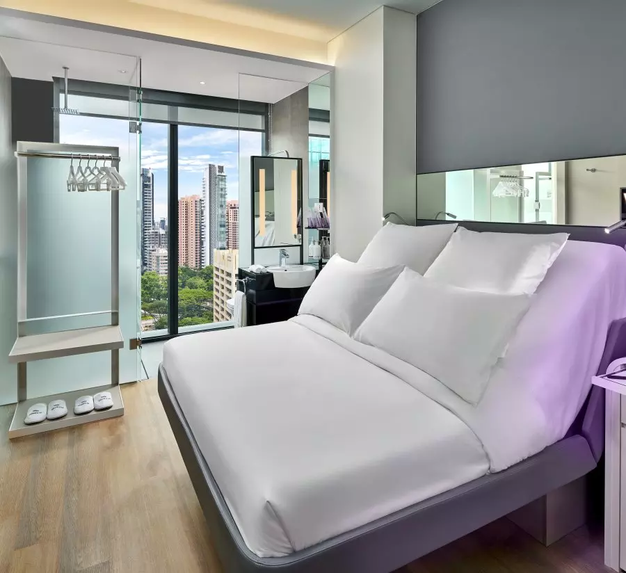 hotels with cool amenities - yotel singapore