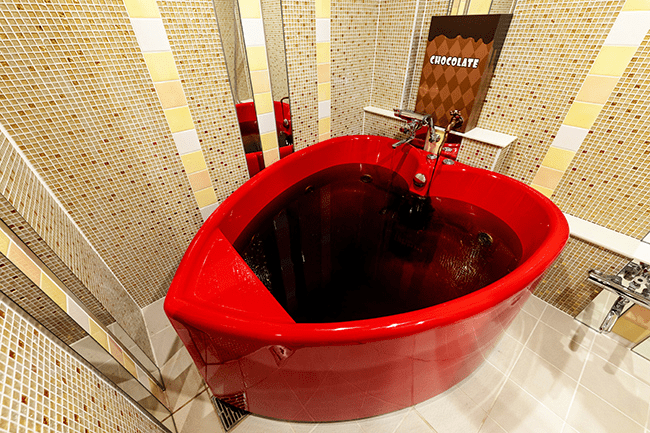 love hotels japan - sweets hotel chocolat chocolate bath