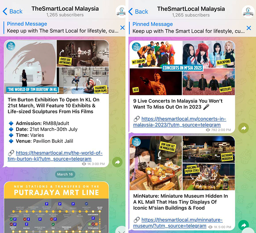 malaysian telegram channels - thesmartlocal malaysia